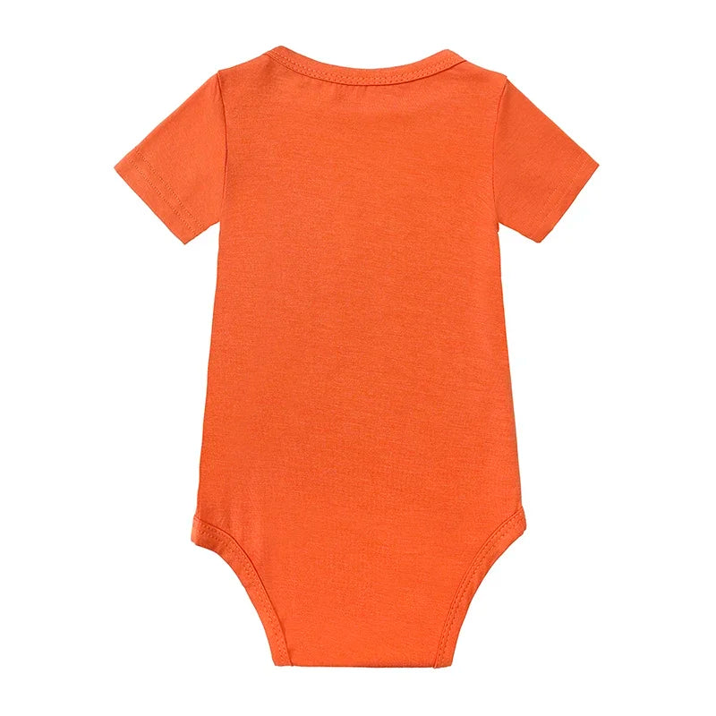 Bamboo Fiber Baby Girl Clothes Solid Color Short Sleeve Baby Clothing Boy Bodysuits Summer Infatn Clothing 0-24 Months